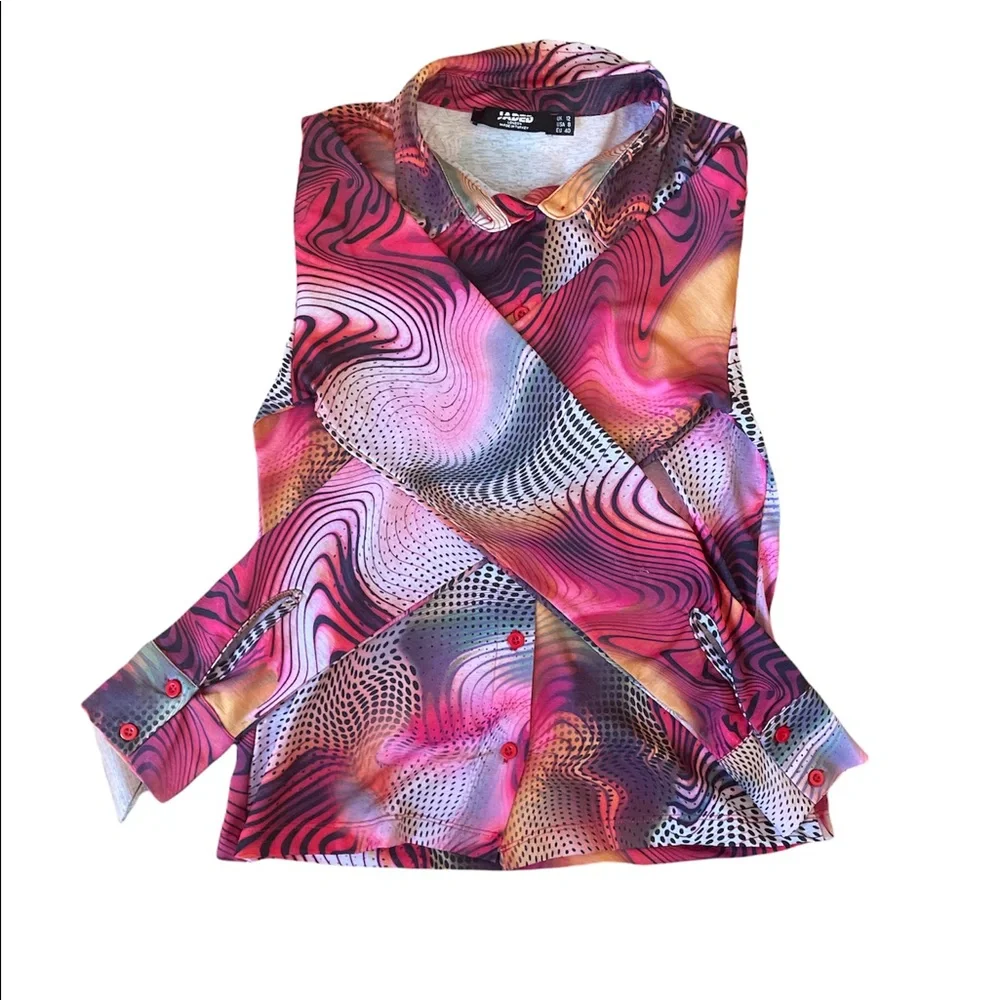 Jaded London Swirl Print - Picture 6 of 8